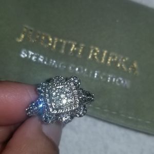 Judith Ripka Flower Cluster Ring